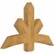 Ekena Millwork Alberta Rough Sawn Timber Gable Bracket, Western Red Cedar, 48"W x 30"H x 4"D x 6"F, 15/12 Pitch GBW048X30X0406ALB00RWR - alternate 5